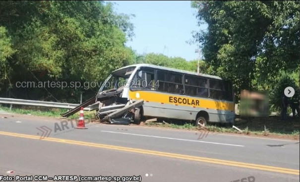 ACIDENTE COM ÔNIBUS DA PREFEITURA DE HERCULÂNDIA DEIXA VÁRIOS FERIDOS