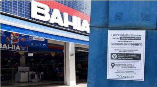 Casas Bahia fecha lojas e unidade de Osvaldo Cruz é afetada por reestruturação da rede