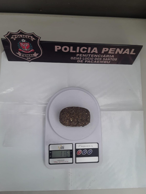 Visitante de detento tenta entrar com droga na Penitenciária de Pacaembu