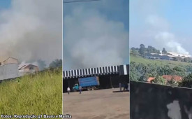 ExplosÃ£o em fÃ¡brica de cereais deixa pelo menos dez feridos em PompÃ©ia