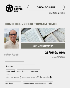 Pontos MIS traz nova programaÃ§Ã£o cultural gratuita em Osvaldo Cruz no mÃªs de maio
