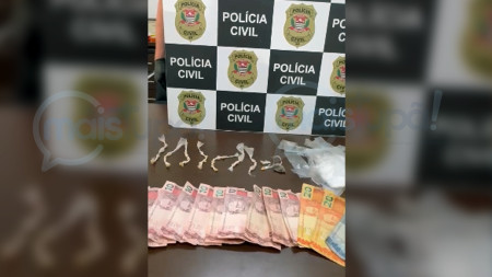 PolÃ­cia Civil desarticula ponto de trÃ¡fico no Jardim Jamil Dualibi e prende dois suspeitos em flagrante