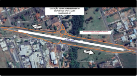 Obras de recuperaÃ§Ã£o em trevos de acesso e retorno causam interdiÃ§Ãµes na Rodovia Homero Severo Lins