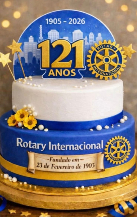 Rotary completa 121 anos e reforÃ§a compromisso com o serviÃ§o voluntÃ¡rio em Osvaldo Cruz