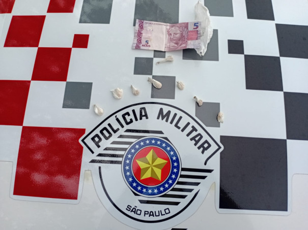 PM prende homem por tráfico de drogas em Osvaldo Cruz