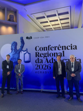 Presidente da OAB-SP SubseÃ§Ã£o Osvaldo Cruz representa a regiÃ£o na 1Âª ConferÃªncia Regional da Advocacia 2026