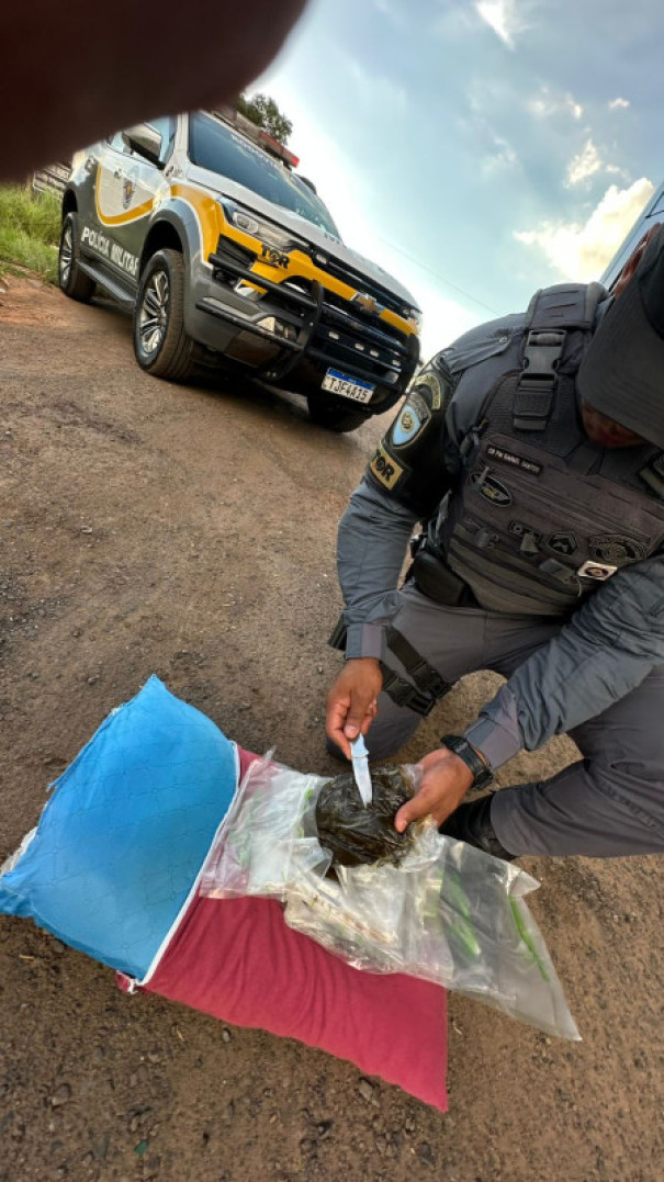 PM Rodoviária prende dupla por tráfico de drogas em ônibus na Rodovia Raposo Tavares