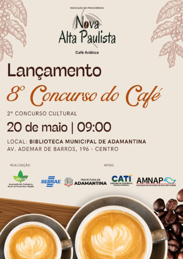 Nova Alta Paulista lança 8º Concurso do Café e busca consolidar a região no mercado de cafés especiais