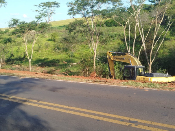 Sistema PARE/SIGA passa a funcionar na Vicinal Moyses Justino da Silva para continuidade das obras da ciclovia