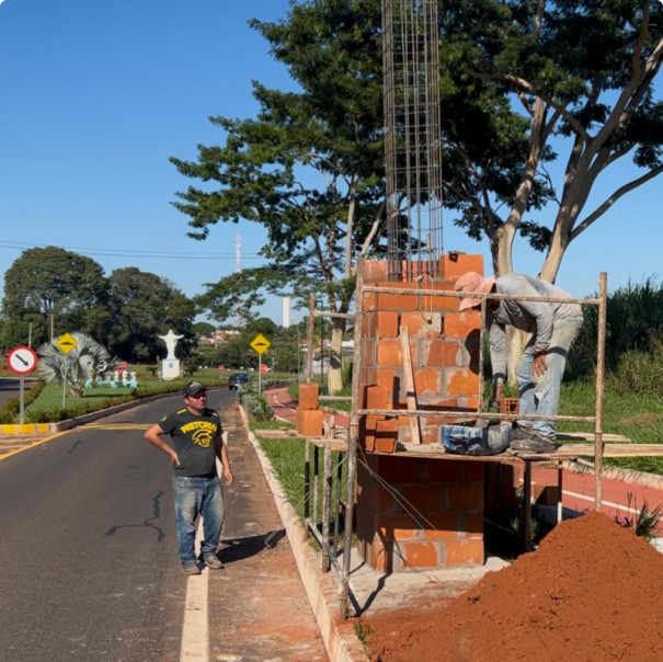 Sagres acelera obras dos portais, cobertura e reforma de quadra esportiva