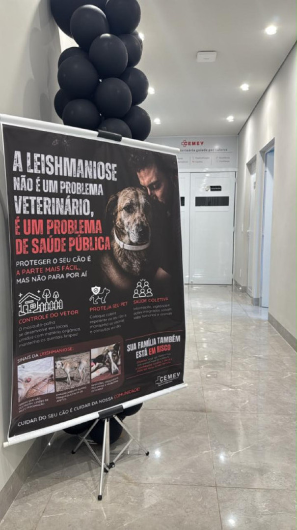 CEMEV orienta tutores sobre cuidados e proteção dos pets no mês de prevenção à leishmaniose