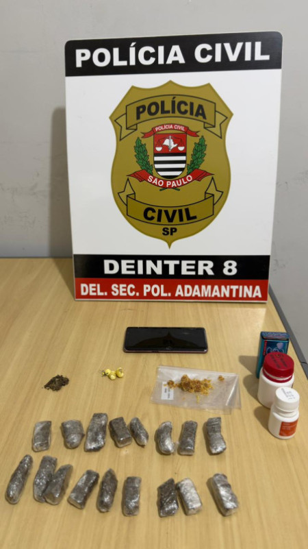  OperaÃ§Ã£o Cerco: PolÃ­cia Civil prende investigado por trÃ¡fico de drogas em LucÃ©lia