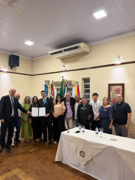Rotary Clubs de Osvaldo Cruz recebem MoÃ§Ã£o de Aplausos por aÃ§Ã£o de prevenÃ§Ã£o Ã s hepatites virais