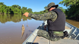 PolÃ­cia Ambiental realizou operaÃ§Ã£o PrÃ©-Piracema nos dias 19 e 20 de outubro