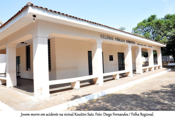 Jovem morre em acidente na vicinal Kouitiro Sato, em Pacaembu