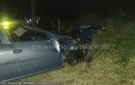 Motociclista morre em acidente de trÃ¢nsito na SP-294 em Oriente (SP)