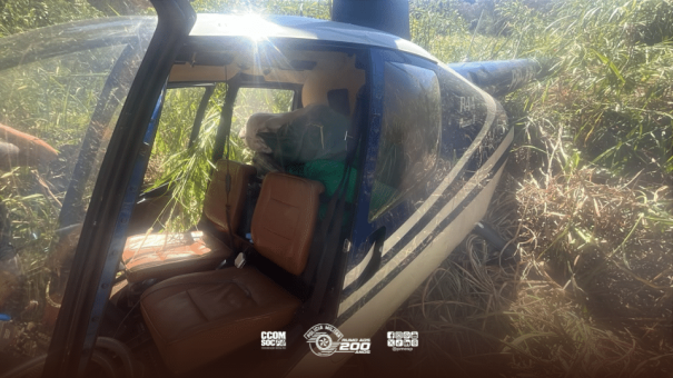 Helicóptero Águia da PM de Prudente intercepta aeronave com quase 300 kg de pasta base de cocaína