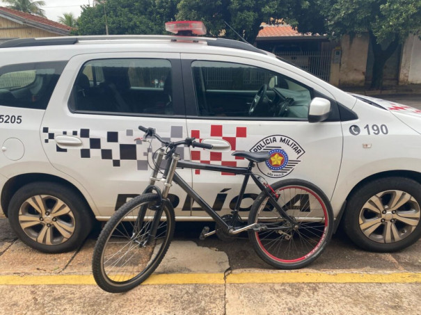 Bicicleta furtada em escola de Flórida Paulista é recuperada em Adamantina
