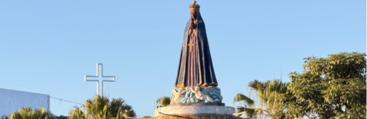 Para obras da SP-294, imagem religiosa no trevo de Adamantina serÃ¡ removida na quarta-feira (22)