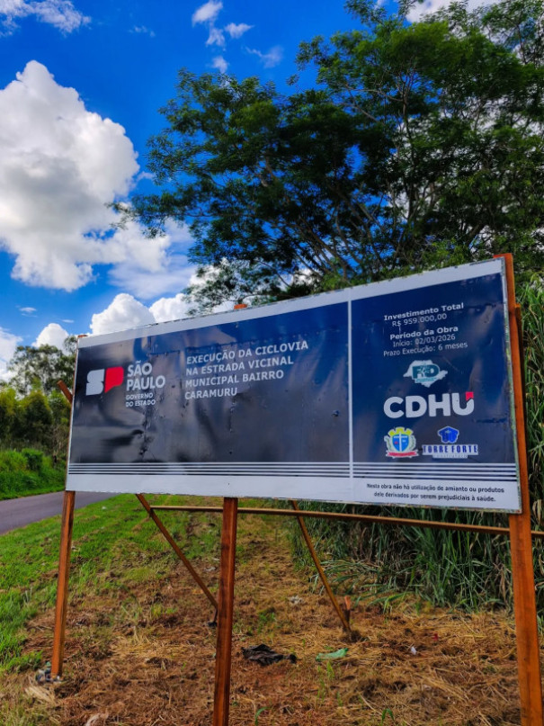 Salmourão inicia em 1º de março obra da ciclovia e pista de caminhada com investimento de R$ 1 milhão