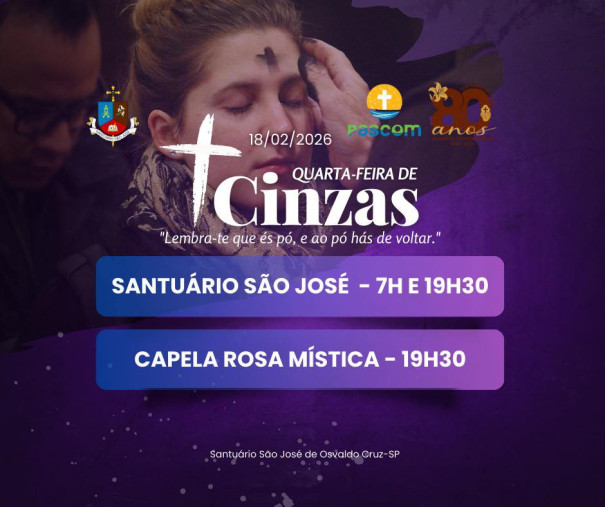 Quarta-Feira de Cinzas marca a porta de entrada da Quaresma