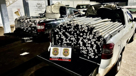 PolÃ­cia Civil prende trio por furto de equipamentos de telecomunicaÃ§Ãµes na regiÃ£o