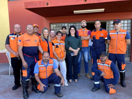 Osvaldo Cruz participa da entrega de equipamentos e treinamento da Defesa Civil do Estado