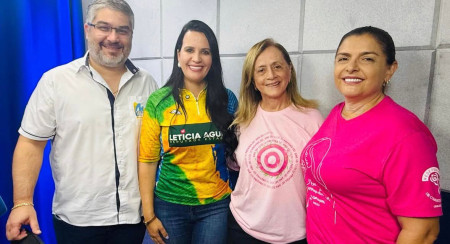 LetÃ­cia Aguiar visita Osvaldo Cruz e reafirma compromisso com o municÃ­pio 