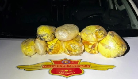 Rapaz Ã© preso com quase 9kg de haxixe escondidos em carro na Rodovia Raposo Tavares