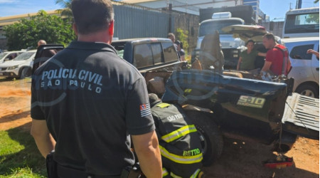 PolÃ­cia Civil de TupÃ£ localiza quase 250 quilos de maconha escondidos em caminhonete apreendida em abril