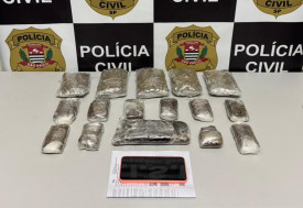 Mulher Ã© presa no Terminal RodovirÃ¡rio ao transportar bud e dry na bagagem