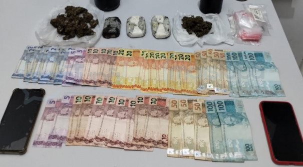 Dupla é presa por tráfico e associação ao tráfico no centro de Tupã