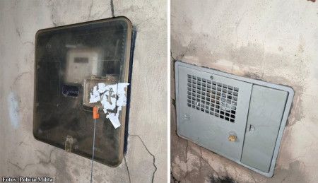 PM flagra suspeita de furto de energia e Ã¡gua em residÃªncia em TupÃ£