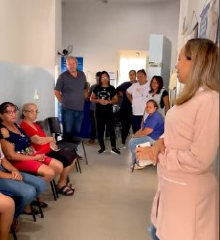 SaÃºde de OC entrega medicamentos aos grupos de diabete e hipertensÃ£o