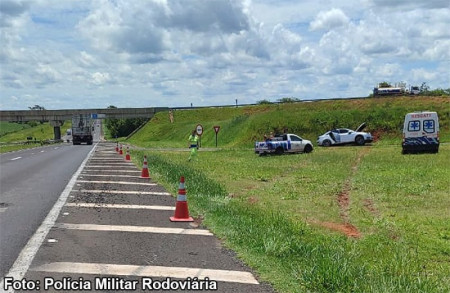 Jovem de 24 anos morre apÃ³s acidente em Rodovia de MartinÃ³polis