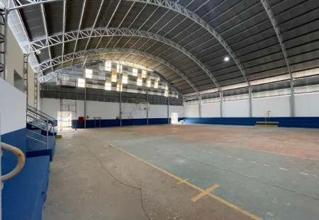 Prefeitura de Osvaldo Cruz acompanha andamento das obras do Conjunto Esportivo