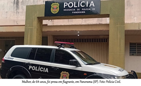 Idosa suspeita de furtos em sÃ©rie em veÃ­culos estacionados Ã© identificada e presa em Panorama