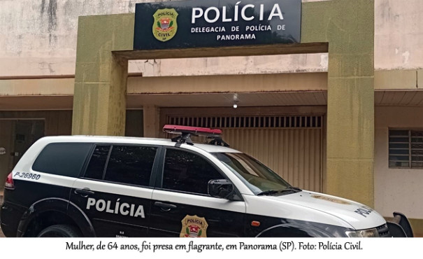 Idosa suspeita de furtos em série em veículos estacionados é identificada e presa em Panorama