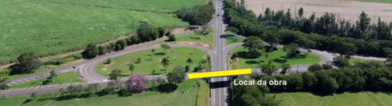 Eixo SP inicia ampliaÃ§Ã£o do viaduto no trevo de InÃºbia Paulista