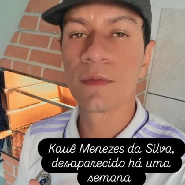 Jovem de Osvaldo Cruz está desaparecido há uma semana e família pede ajuda para encontrá-lo