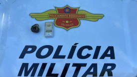 PolÃ­cia RodoviÃ¡ria prende dois jovens por trÃ¡fico na SP-294, em LucÃ©lia