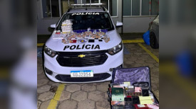 Homem Ã© preso ao transportar perfumes, remÃ©dios emagrecedores e analabolizantes sem documentaÃ§Ã£o fiscal