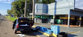 Carga de mercadorias sem nota fiscal avaliada em quase R$ 400 mil Ã© apreendida na Rodovia Raposo Tavares, em Presidente EpitÃ¡cio