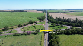 Obras levam Ã  interdiÃ§Ã£o total do viaduto no trevo de InÃºbia Paulista; fluxo na rodovia segue normal