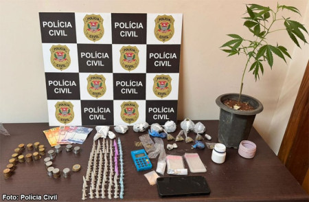 PolÃ­cia Civil de RinÃ³polis desencadeia operaÃ§Ã£o âAsfixiaâ e prende suspeito de trÃ¡fico de drogas