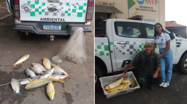Homem é autuado em R$ 1,4 mil por pesca ilegal no Rio Aguapeí, em Lucélia