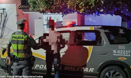 Procurado pela JustiÃ§a Ã© capturado em via de acesso a SP-294, em SalmourÃ£o