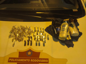 FiscalizaÃ§Ã£o apreende ampolas de remÃ©dios emagrecedores e anabolizantes estimadas em R$ 40 mil