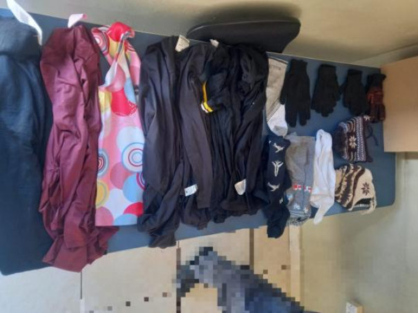 Polícia Militar faz apreensão de objetos suspeitos de serem produtos de furto