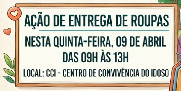 Fundo Social de Osvaldo Cruz realiza entrega de roupas 